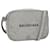 BALENCIAGA Camera bag Every day Shoulder Bag Leather Silver 552372 Auth bs20585 Silvery  ref.1909268