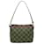 Louis Vuitton Trousse makeup Brown Cloth  ref.1909387