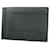 Louis Vuitton Money Clip Wallet Black Leather  ref.1910420