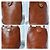 Borsa Cluny in pelle Epi Fawn Kenyan Louis Vuitton marrone - vista 18