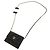 Wallet On Chain Cartera Chanel Con Cadena Negro - vista 3