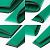 Béarn Hermès Accessorio HERMES Bearn in Pelle Verde - 102300 - vista 12
