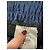 Pantaloni GUCCI T.IT 52 Cotone Blu - vista 3