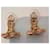 Chanel AH2011 CC Clip-Ohrringe Golden  - Ansicht 5