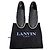 Sneakers Slip-On Lanvin in pelle nera e camoscio - vista 10