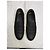 Sneakers Slip-On Lanvin in pelle nera e camoscio - vista 18