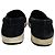 Sneakers Slip-On Lanvin in pelle nera e camoscio - vista 3