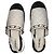Scarpe basse Chanel in pelle d'agnello nero bianco