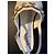 Scarpe basse Chanel in pelle d'agnello nero bianco - vista 11