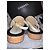 Scarpe basse Chanel in pelle d'agnello nero bianco - vista 7