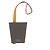 Autre Marque CAMILLE FOURNET Charm per borse T. Pelle Grigio