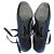 Tacchi CHANEL T.EU 38 Tessuto Blu navy - vista 7