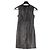 Céline CELINE Kleider T.International S Leder Schwarz