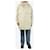Autre Marque Cream hooded parka - size M Polyamide  ref.1911304