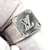 Anello sigillo Monogram Louis Vuitton Argento - vista 3