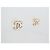 NOVE ORECCHINI CHANEL LOGO CC PERLA BIANCA E METALLO ORO D'oro - vista 3