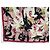 NOVE SCIARPA CHANEL FIORI GIGLIO LOGO CC QUADRATO 90 SETA ROSA - vista 5