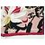 NOVE SCIARPA CHANEL FIORI GIGLIO LOGO CC QUADRATO 90 SETA ROSA - vista 7