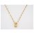 COLLAR GUY LAROCHE PENDIENTE Y CADENA 40CM EN ORO AMARILLO 18K 9.1GR COLLAR DE ORO - vista 2