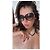 Tom Ford Oversized Sonnenbrille Schwarz Gradient - Ansicht 8