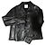 Courreges Einzelne Taschenlederjacke COURRÈGES