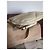 Borsa a spalla Gucci Marmont Hobo in pelle beige - vista 10