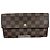 Portefeuille Sarah Damier Louis Vuitton N61726 Marron