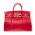 Hermès HERMES Birkin 40 Bag in Red Leather - 102281