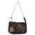 LOUIS VUITTON Monogram Label Mini Pochette Accessoires Pouch M63798 Auth 103907 Cloth  ref.1913851