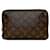Louis Vuitton Toiletry Pouch Brown Cloth  ref.1914052