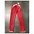 Isabel Marant Lederhose in Rot und Ecru Roh - Ansicht 4