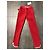 Isabel Marant Lederhose in Rot und Ecru Roh - Ansicht 6