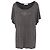 Camiseta oversized con strass Pierre Balmain Negro