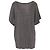 Camiseta oversized con strass Pierre Balmain Negro - vista 2