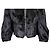 Armani Exchange Kunstfelljacke Schwarz - Ansicht 5
