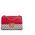 GUCCI - Borsa a spalla Padlock Gucci in tela monogrammata Rosso