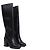 HERMÈS - Hermès boots in black leather (size 37)