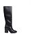 HERMÈS - Hermès boots in black leather (size 37) - view 2