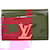 Clutch Louise Vernis Indian Rose da Louis Vuitton Couro  ref.1914316