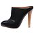 Saint Laurent Schwarze Lederclogs - Größe EU 35