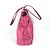 Borsa tote in nylon e pelle rosa Prada - vista 2