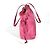 Borsa tote in nylon e pelle rosa Prada - vista 3