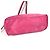 Borsa tote in nylon e pelle rosa Prada - vista 4