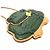 Pochette Frog Comte de Fay in Monogram Vernis Louis Vuitton Verde - vista 3