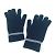 Louis Vuitton Gong Mai Monogram Eclipse Handschuhe Braun Schwarz - Ansicht 2