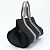 Hermès Hermes Cannes MM Leder-Canvas-Tote-Bag Schwarz - Ansicht 3