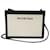 Balenciaga Navy Pochette Shoulder Bag Black White Leather Cloth  ref.1915023