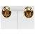 Orecchini a clip placcati in oro Chanel Coco Mark D'oro - vista 3