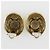 Orecchini a clip placcati in oro Chanel Coco Mark D'oro - vista 4