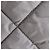 Autre Marque Folli Follie gesteppte Nylon-Tote Tasche grau - Ansicht 8